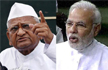Hazare’s protest enters Day 2, vows not to give up fight